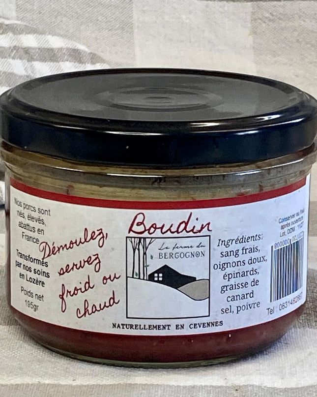 Boudin en conserve