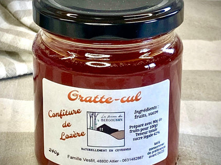 Confiture Gratte-cul (cynorhodon)