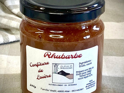 Confiture Rhubarbe