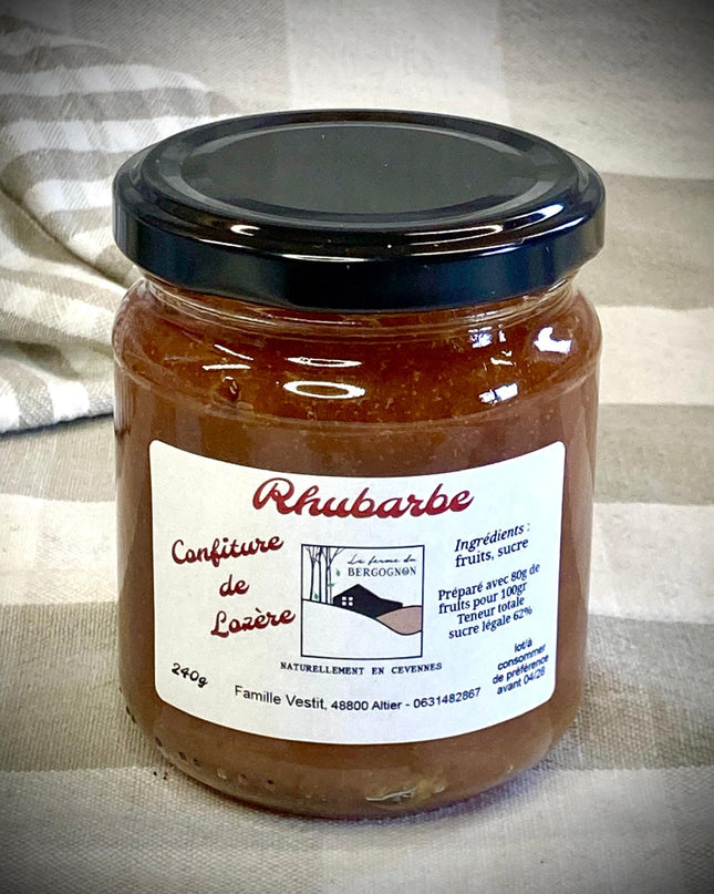 Confiture Rhubarbe