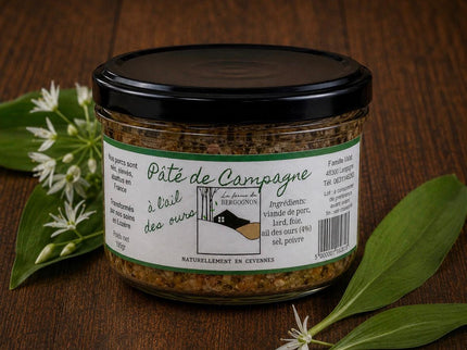 Pâté de campagne à l'Ail des ours