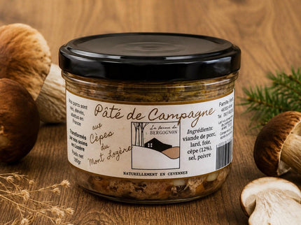 Pâté de campagne aux cèpes du mont Lozère