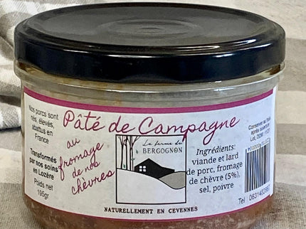Pâté de campagne au Fromage de nos chèvres