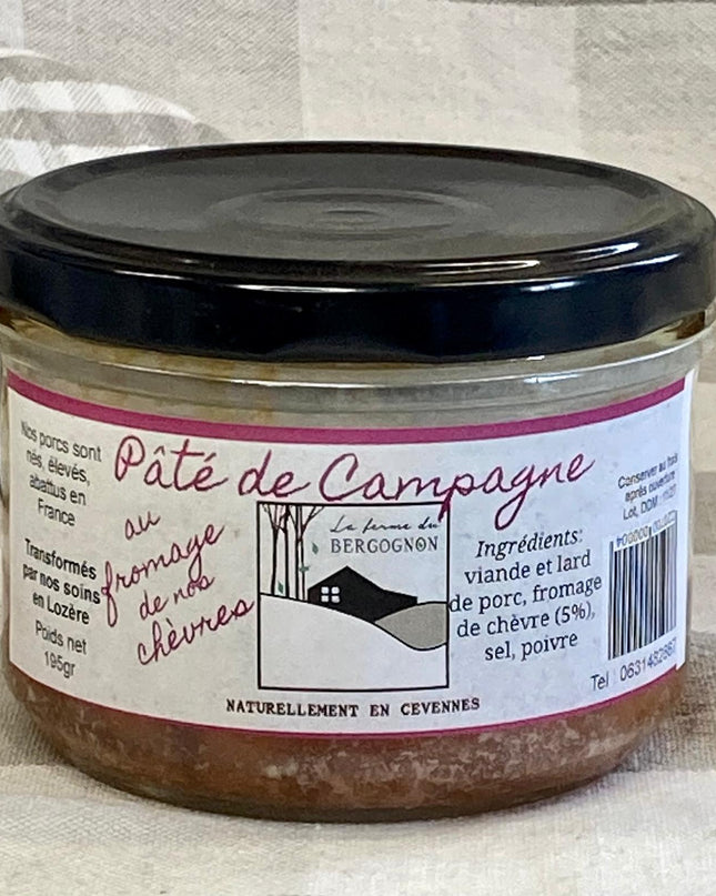 Pâté de campagne au Fromage de nos chèvres