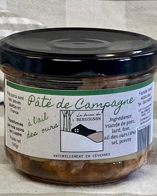Pâté de campagne à l'Ail des ours
