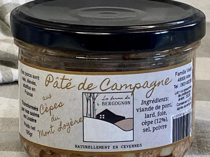 Pâté de campagne aux cèpes du mont Lozère