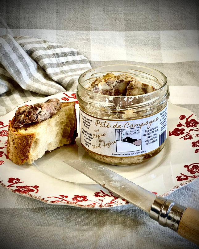 Pâté de campagne aux cèpes du mont Lozère