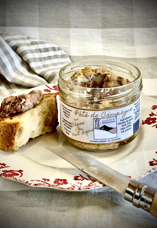 Pâté de campagne aux cèpes du mont Lozère