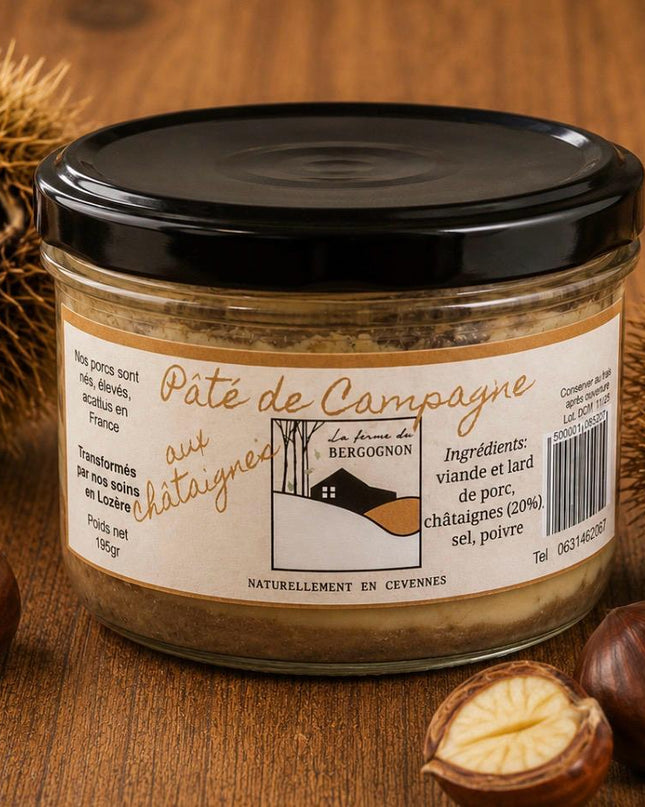 Pâté de campagne aux Châtaignes
