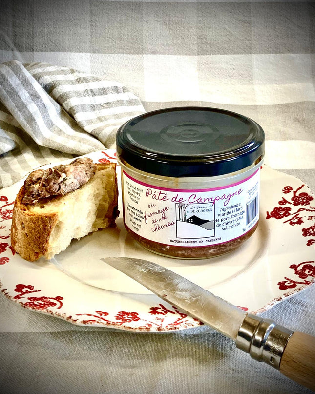 Pâté de campagne au Fromage de nos chèvres