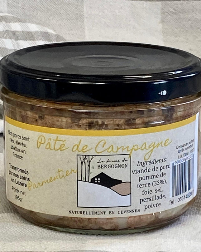 Pâté de campagne Parmentier (pomme de terre et persillade)