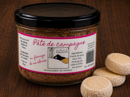 Pâté de campagne au Fromage de nos chèvres