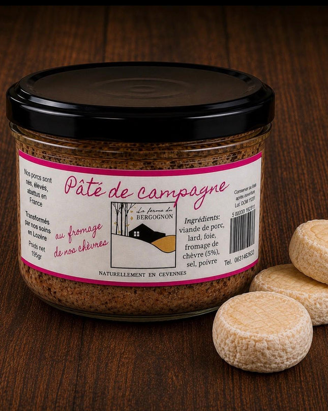 Pâté de campagne au Fromage de nos chèvres