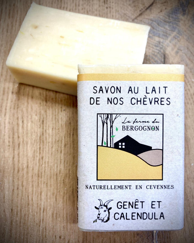 Savon 100G - Genêt, incrustation ligules de Calendula