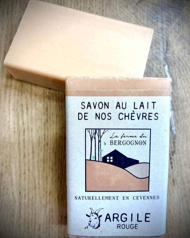 Savon 100G - Argile rouge sans parfum