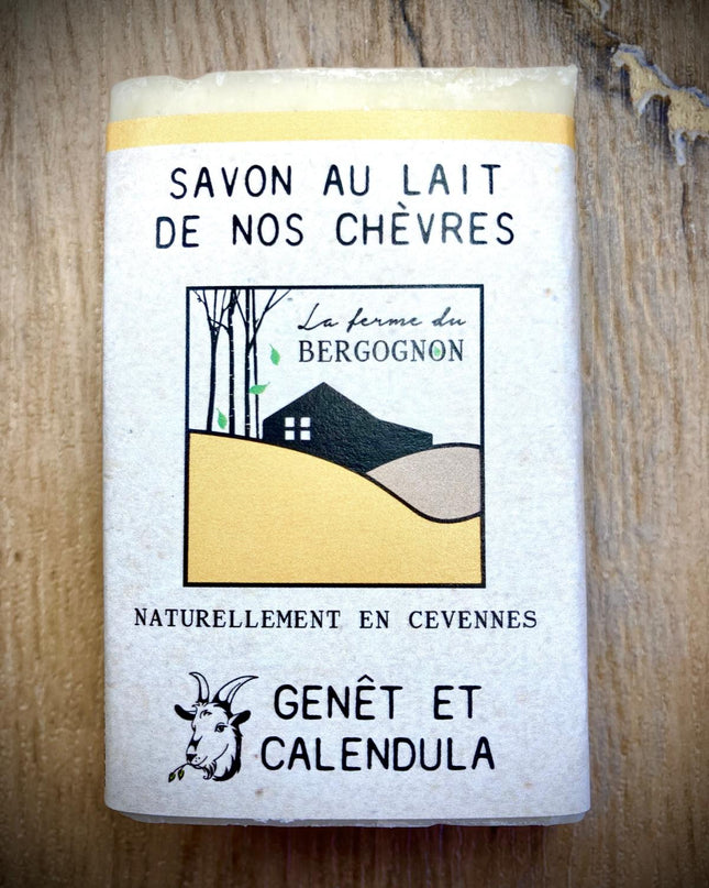 Savon 100G - Genêt, incrustation ligules de Calendula