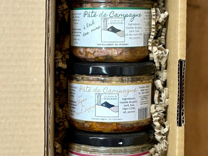 Ensemble découverte des nos pâtés