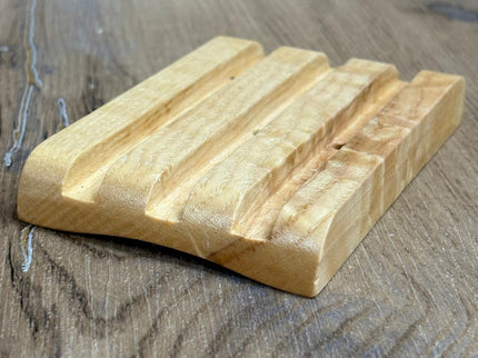 Porte-savon rectangulaire rainuré