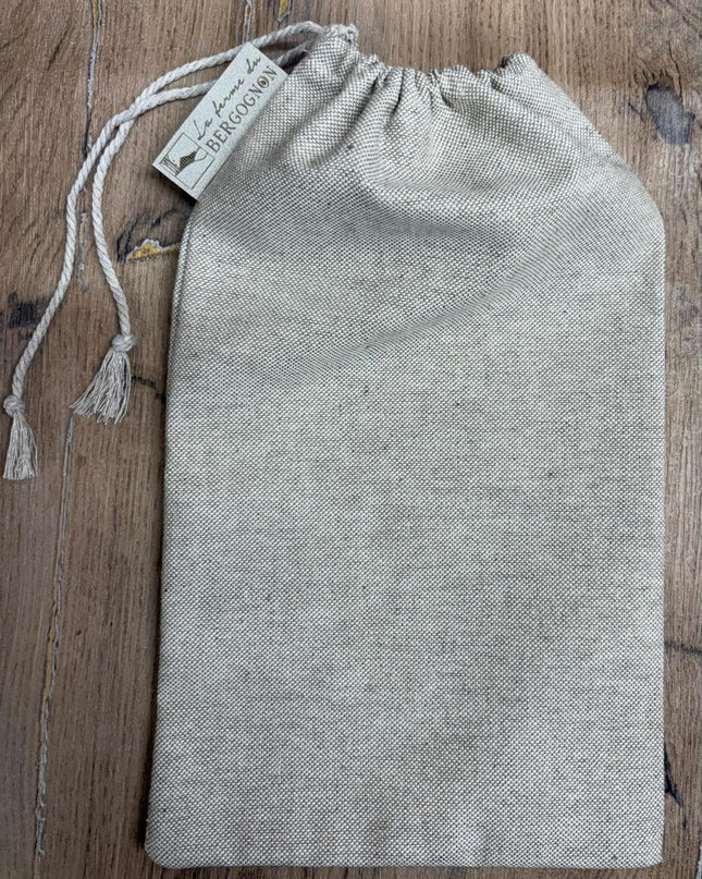 Pochon en tissus lin - Made in Lozère