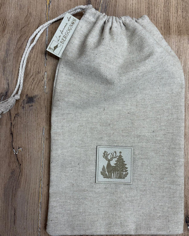 Pochon en tissus lin - Made in Lozère