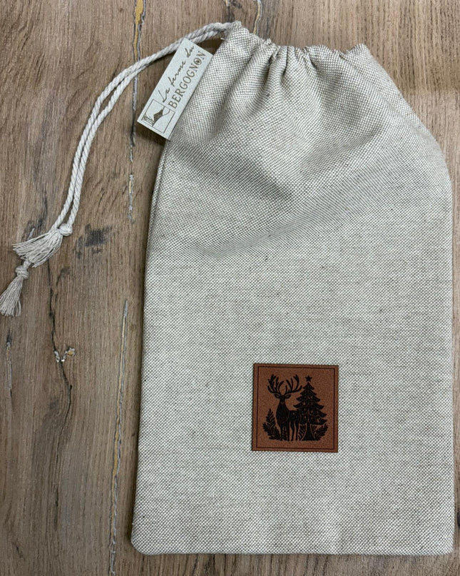 Pochon en tissus lin - Made in Lozère